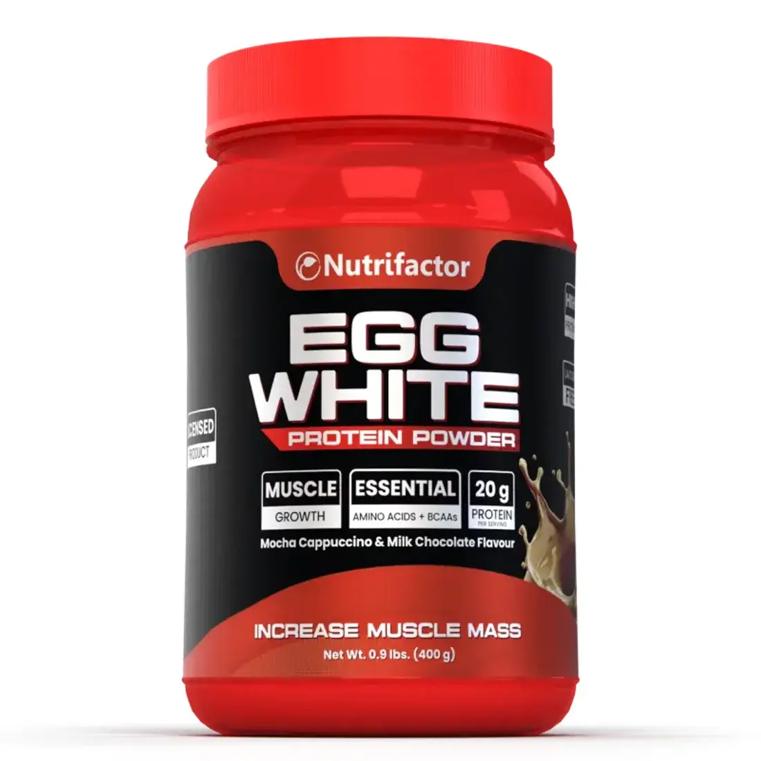 Nutrifactor Egg White Protein Powder (20g Protein)