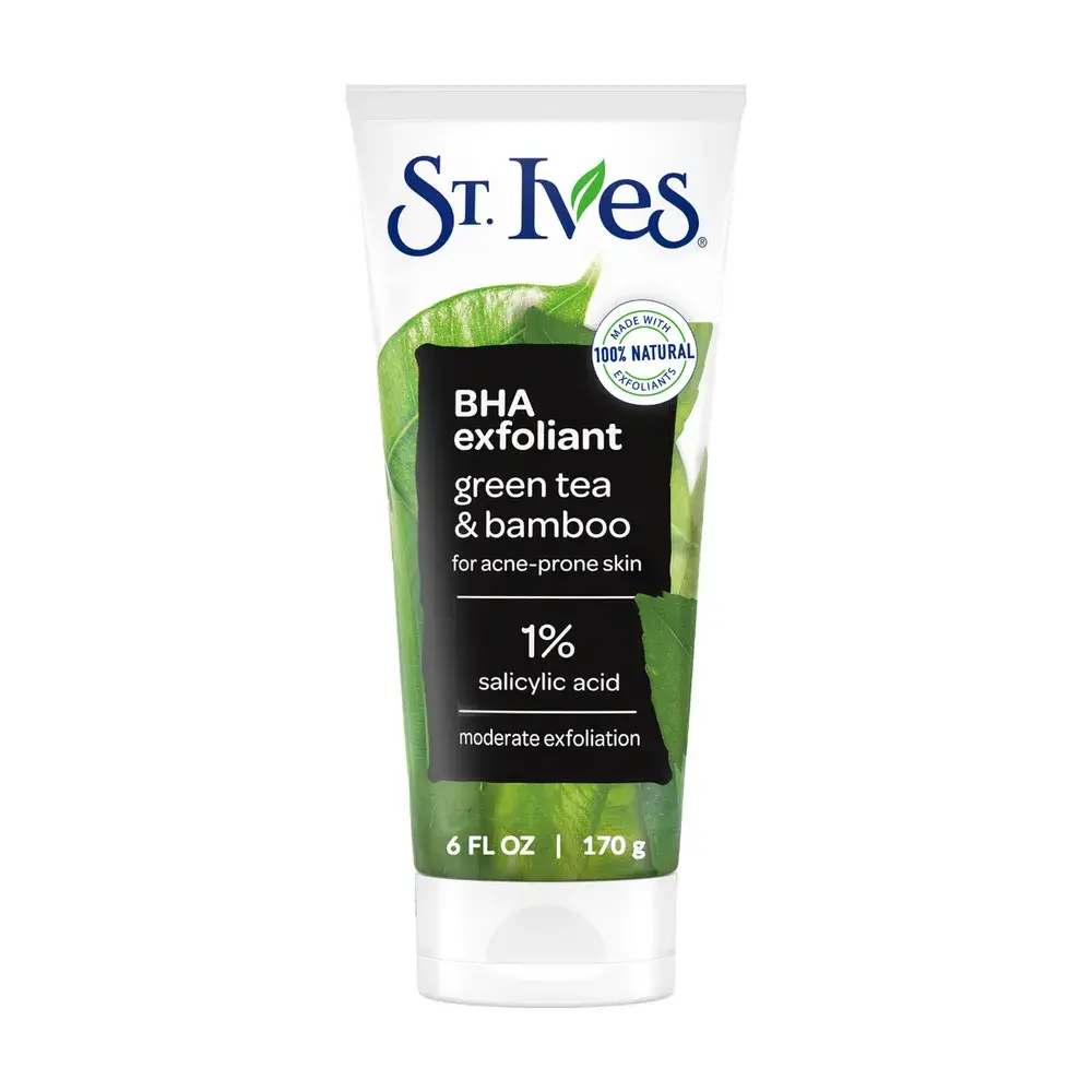 St. Ives Blackhead Clearing BHA Green Tea & Bamboo Face Scrub 170g