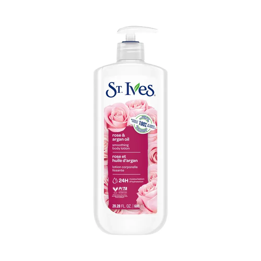 St. Ives Rose & Argan Oil Hand & Body Lotion 600ml
