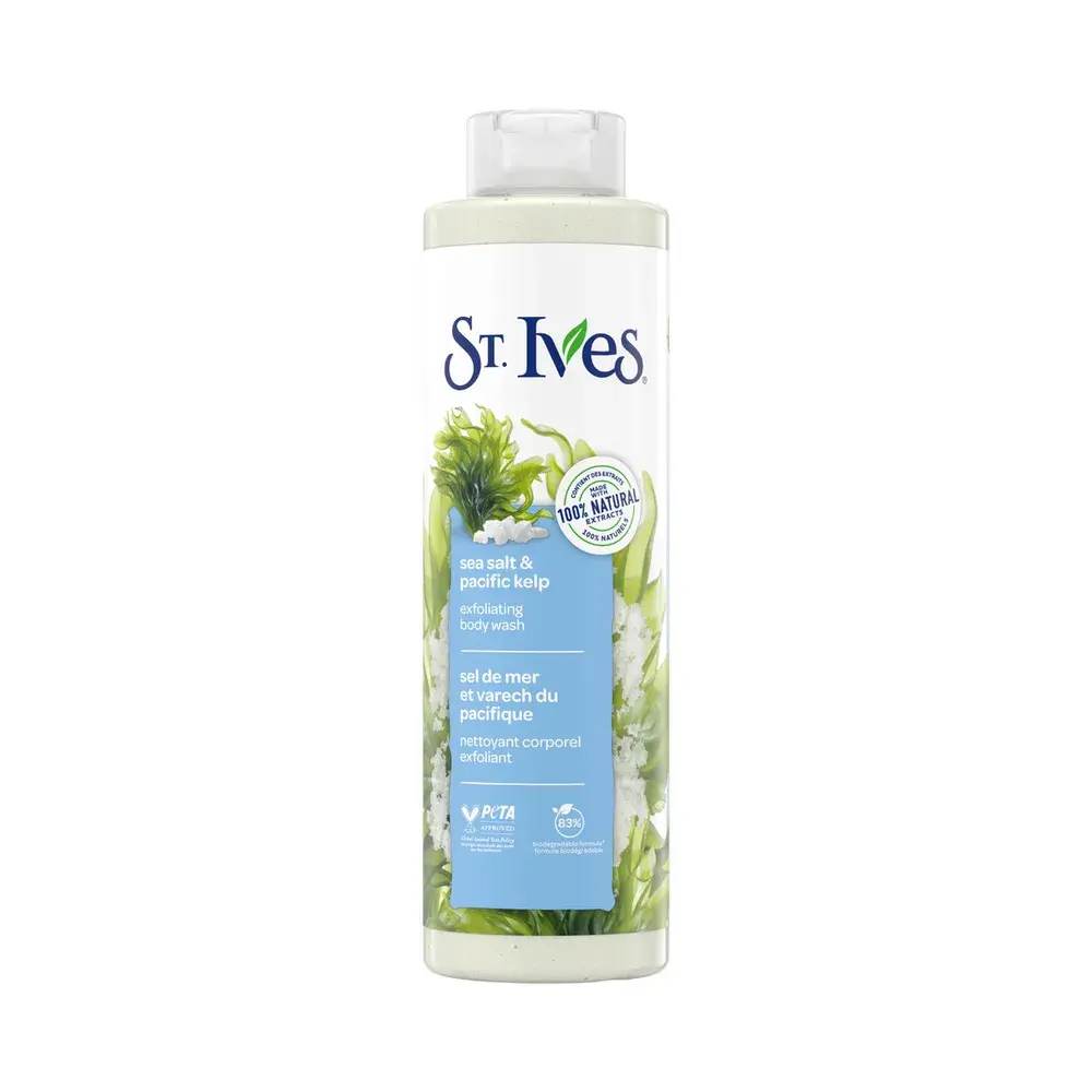 St. Ives Exfoliating Sea Salt & Pacific Kelp Body Wash 650ml